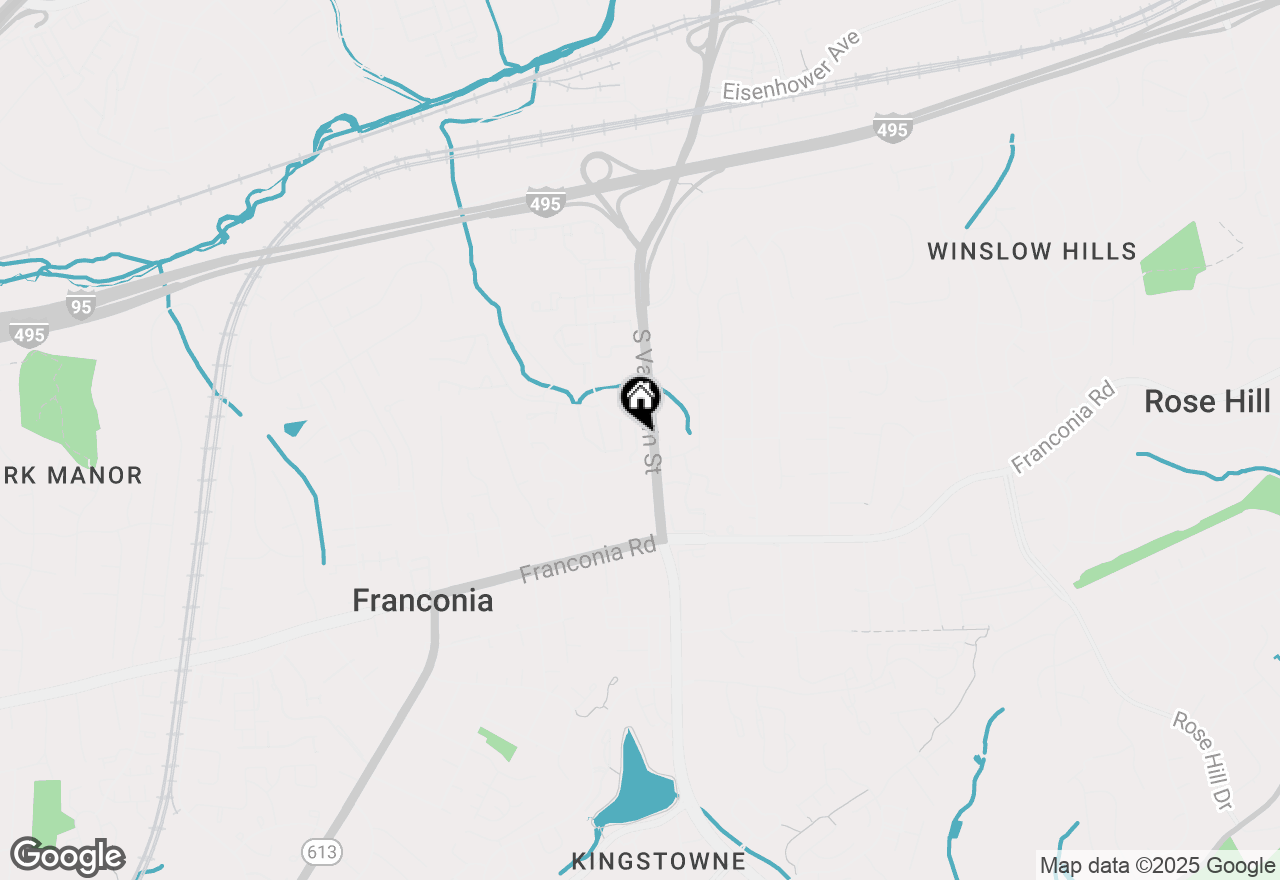 Map of 6022 Katelyn Court, Alexandria, VA 22310