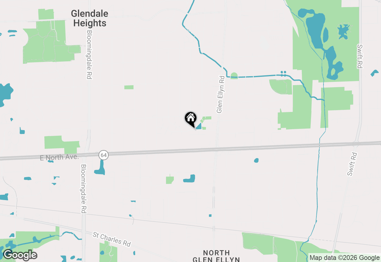 Map of 485 James Court #C, Glendale Heights, IL 60139