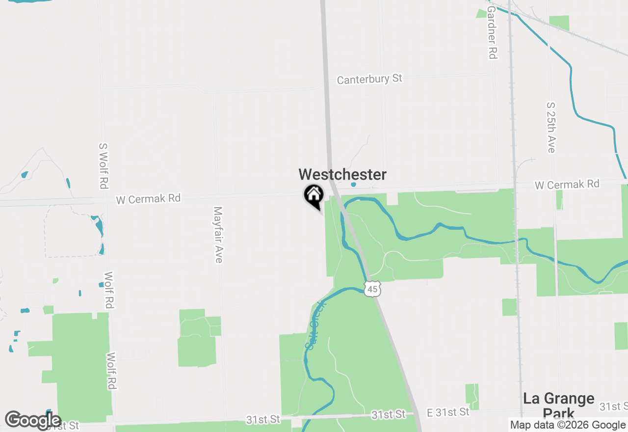 Map of 2250 Belleview Avenue, Westchester, IL 60154