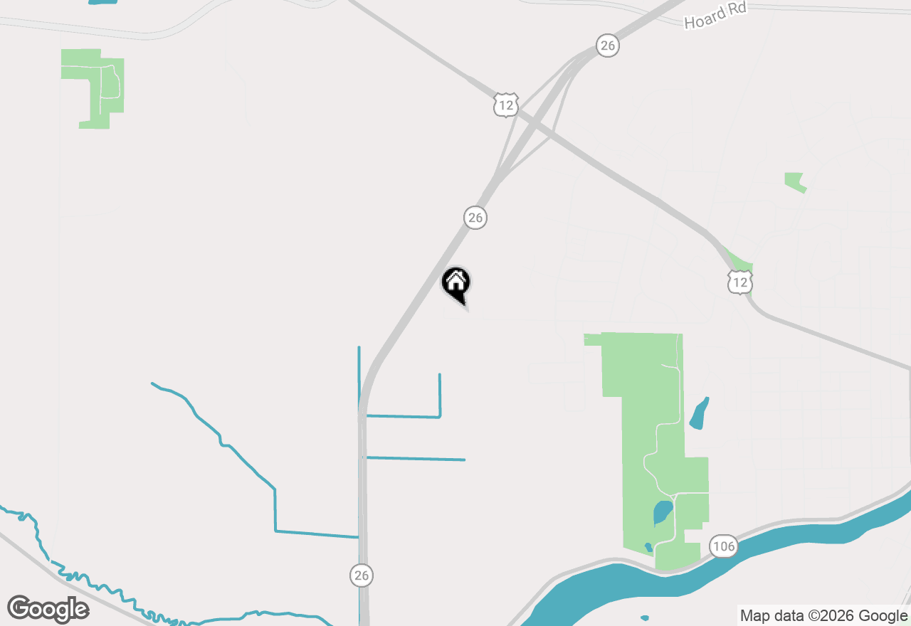 Map of 1720 Montclair Pl, Fort Atkinson, WI 53538