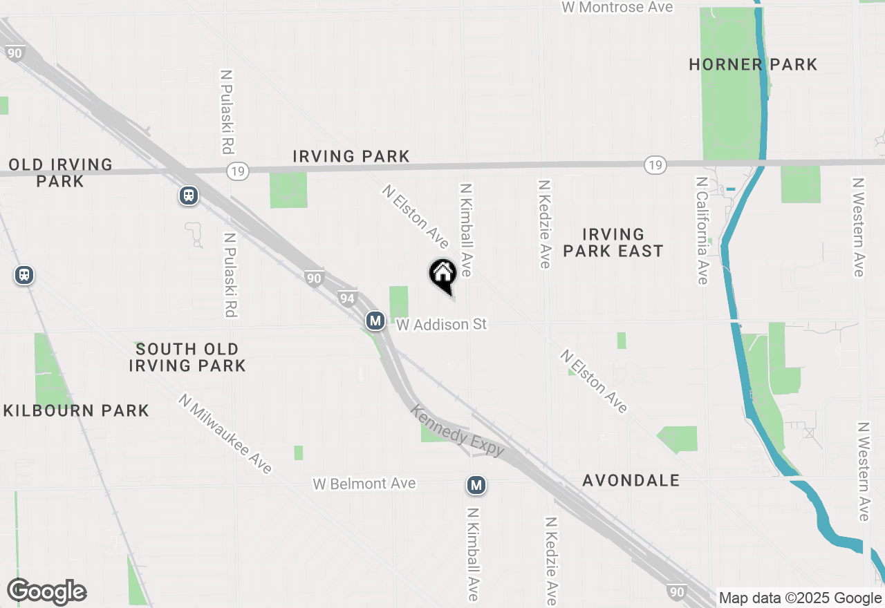 Map of 3630 N Bernard Street, Chicago, IL 60618
