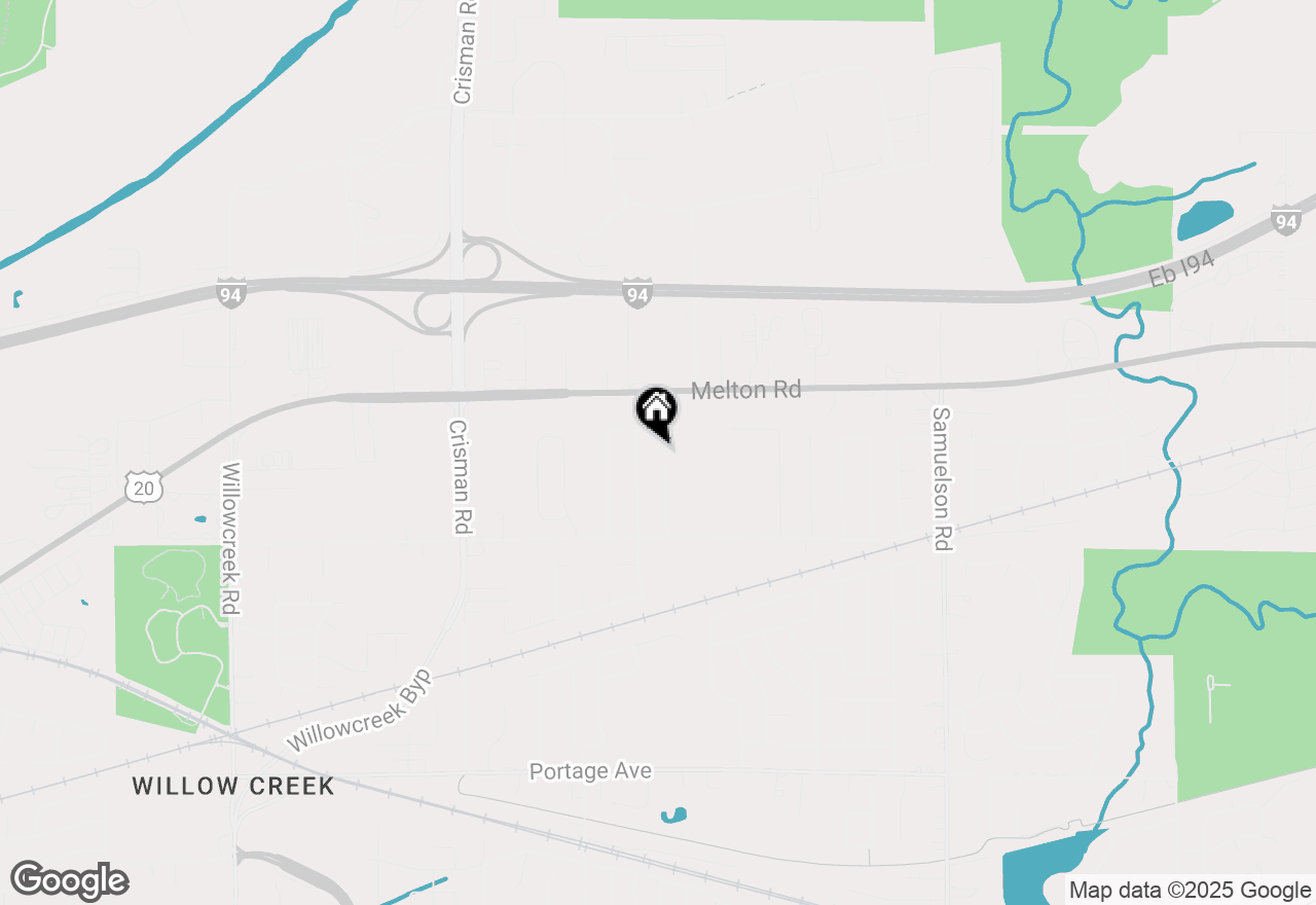 Map of 1912 Driftwood Street, Portage, IN 46368