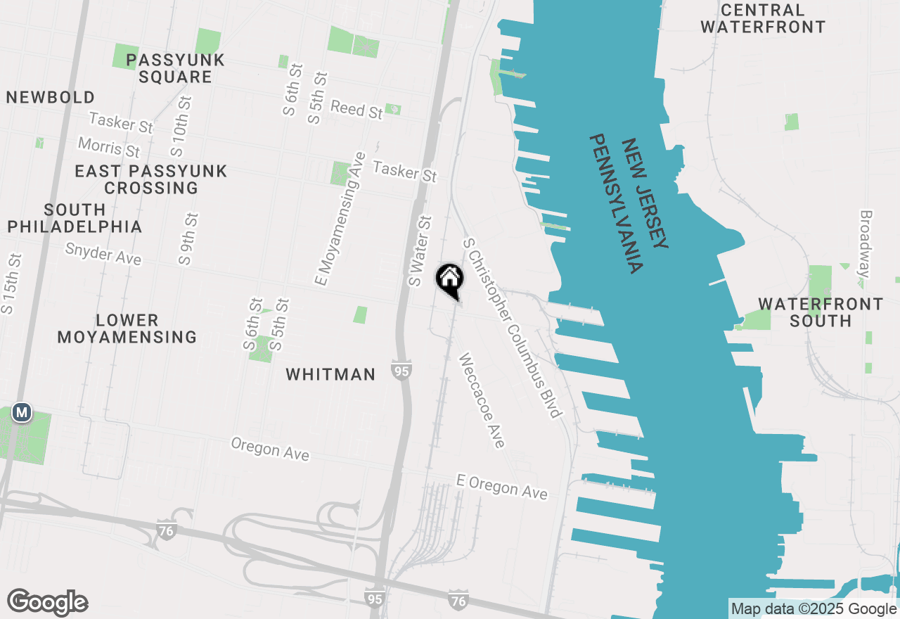 Map of 43 E. Snyder Snyder Avenue E #43, Philadelphia, PA 19148