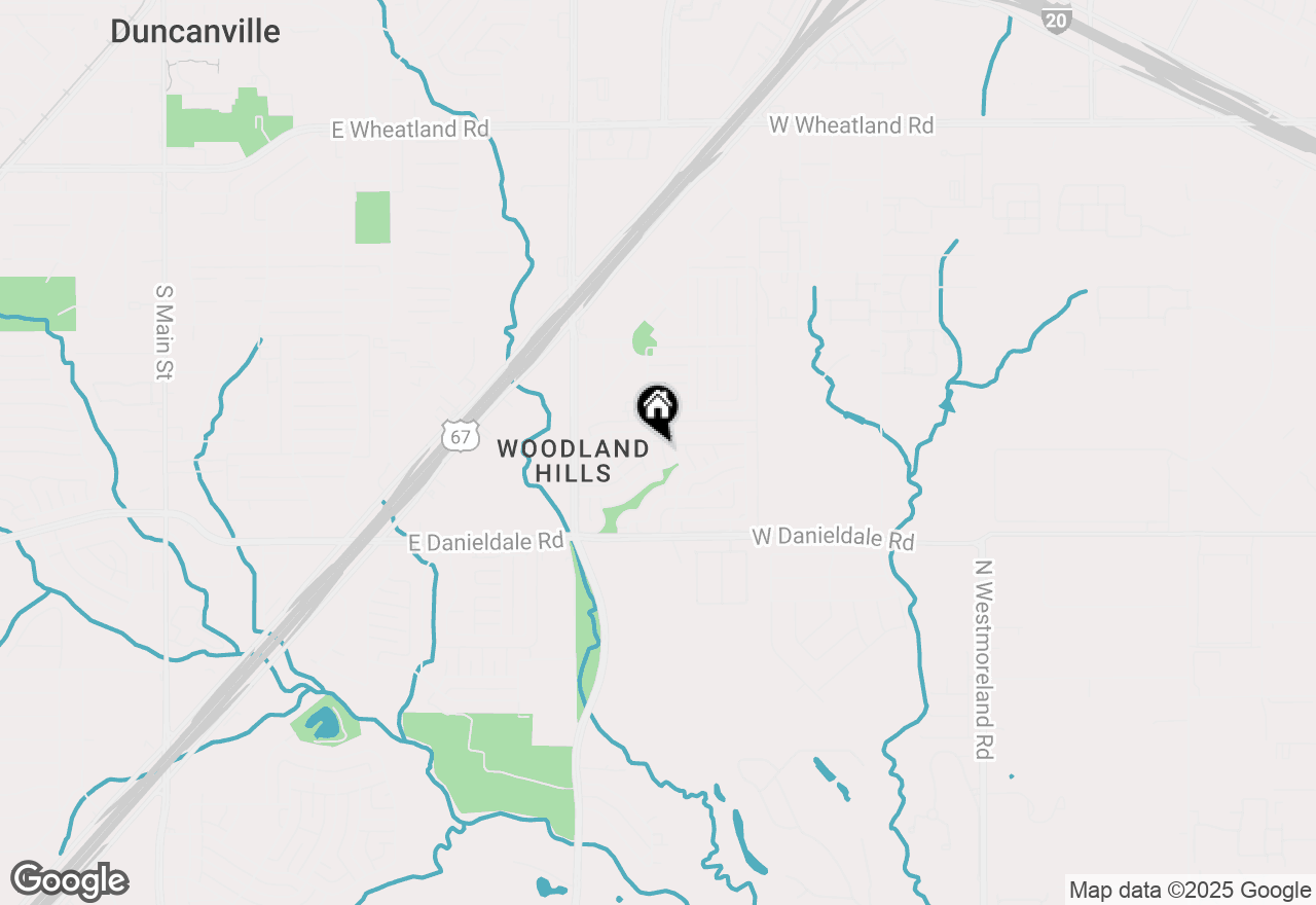 Map of 1310 Lloyd Drive, Duncanville, TX 75137