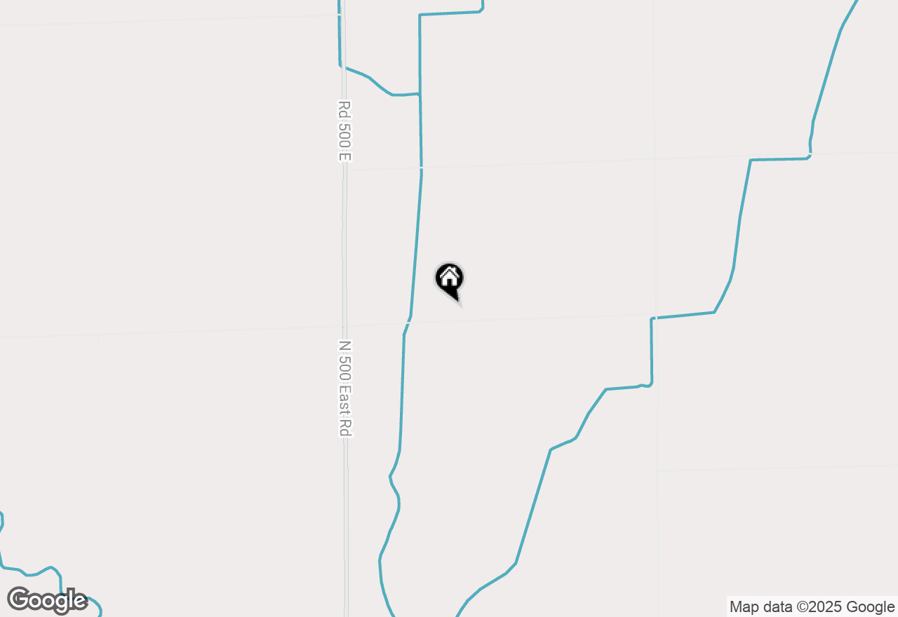 Map of 5333 E 2000 Road N, Fithian, IL 61844