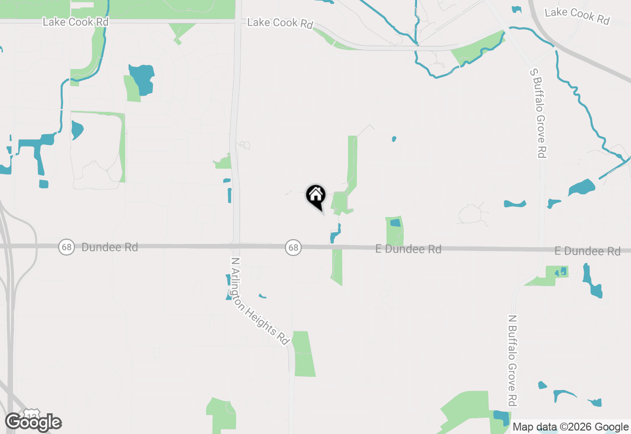 Map of 780 Weidner Road #105, Buffalo Grove, IL 60089