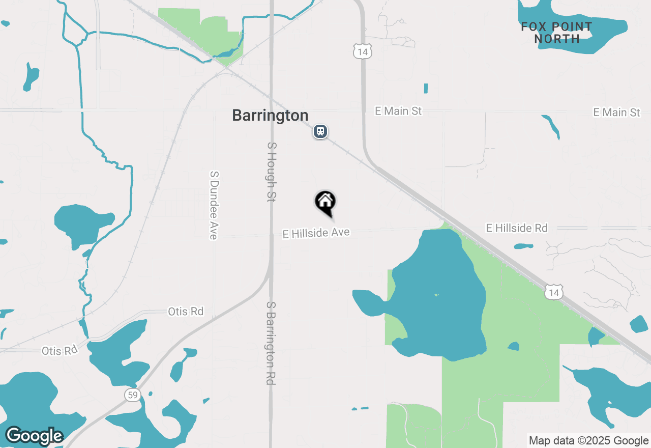 Map of 628 S Summit Street, Barrington, IL 60010