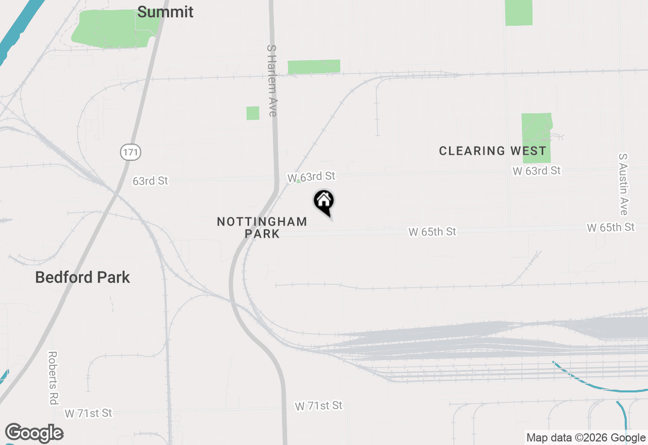 Map of 7027 W 64th Place, Chicago, IL 60638