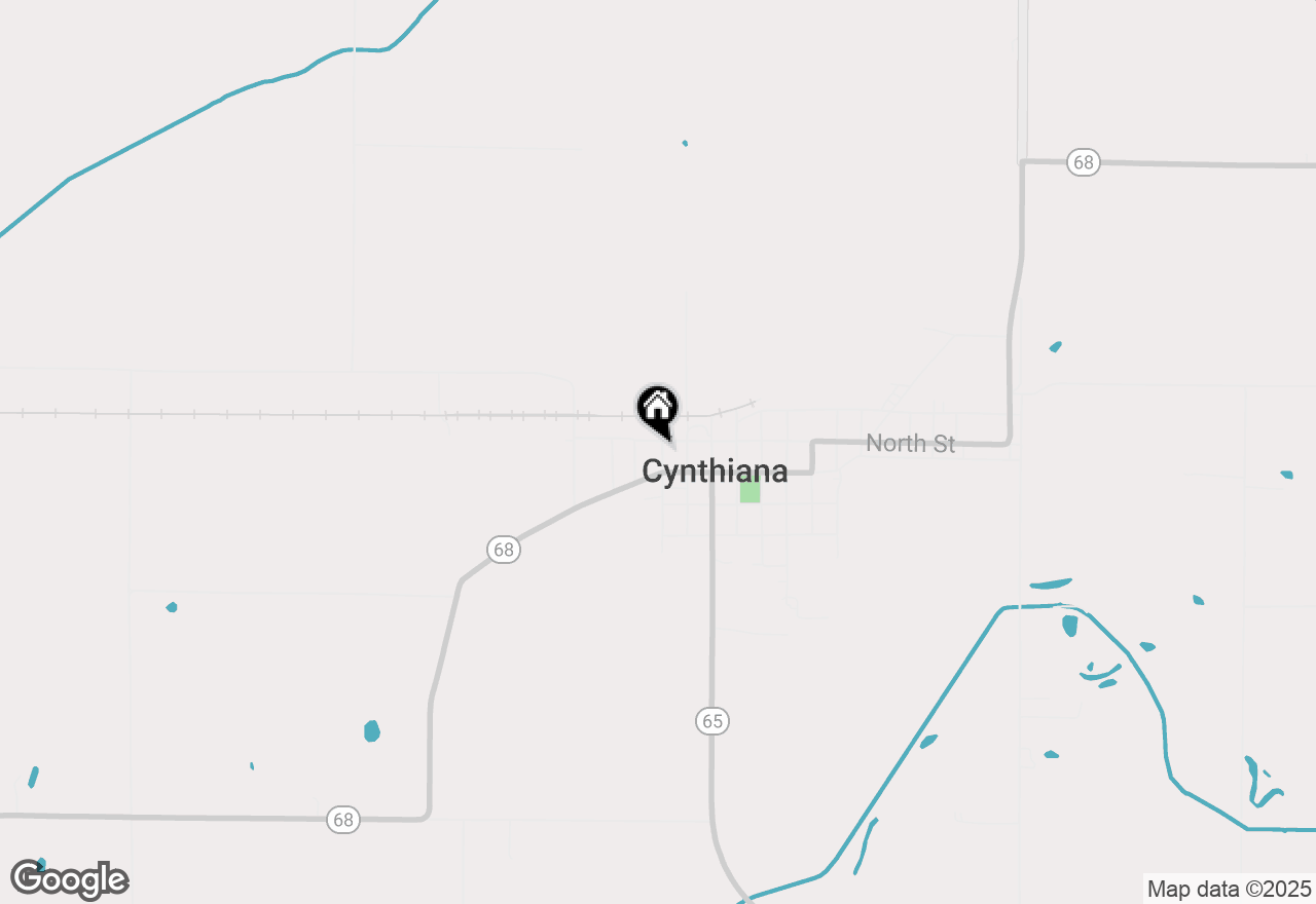 Map of 10430 Poplar Street, Cynthiana, IN 47612