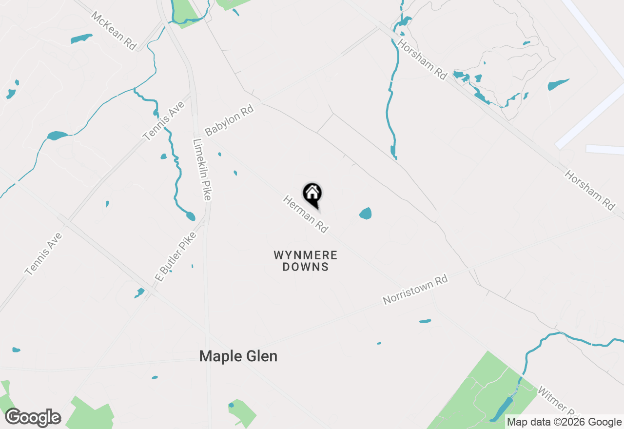 Map of 894 Herman Road, Horsham, PA 19044