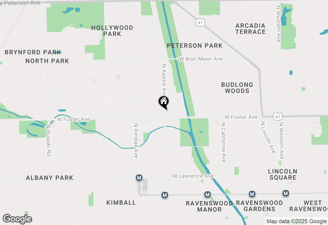 Map of 5218 N Kedzie Avenue, Chicago, IL 60625