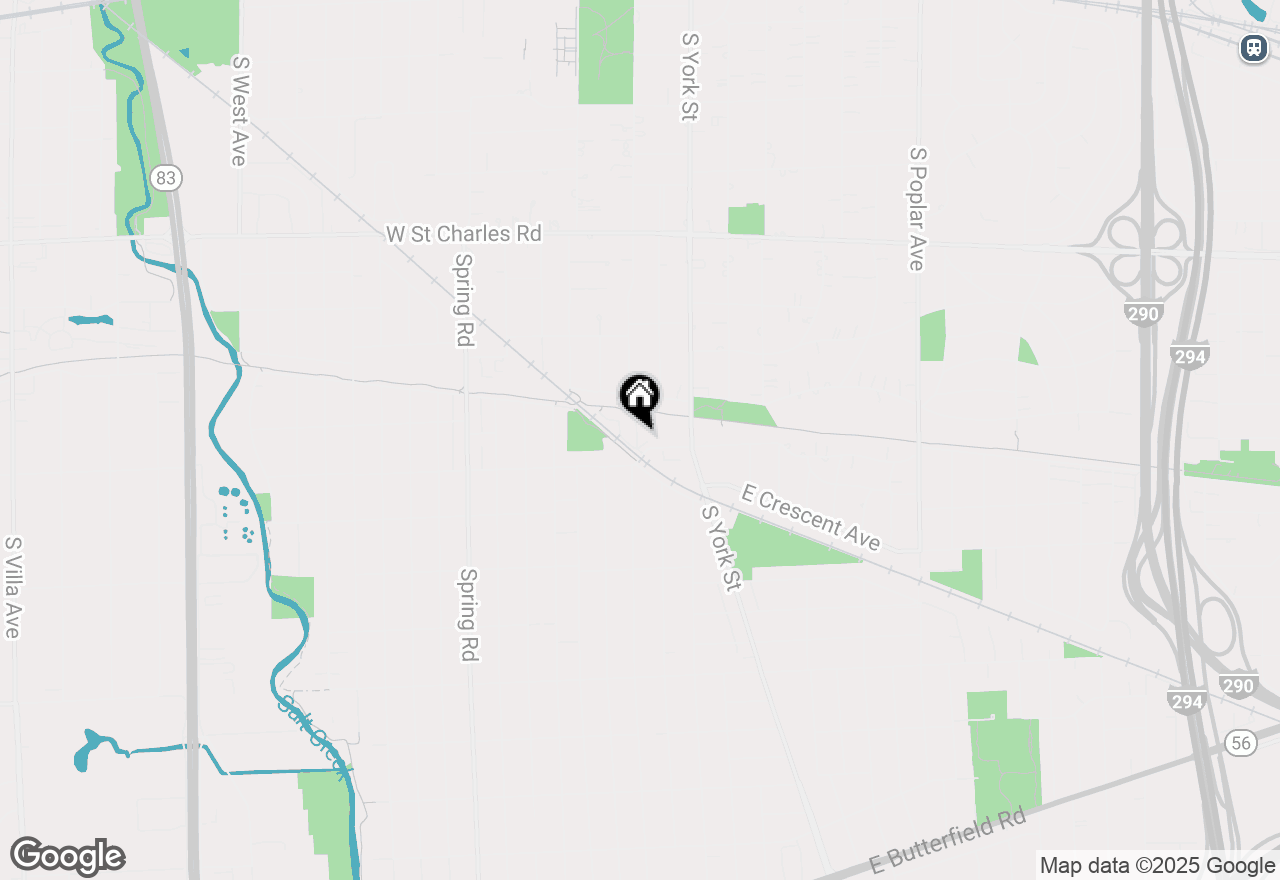 Map of 3 Manchester Lane, Elmhurst, IL 60126