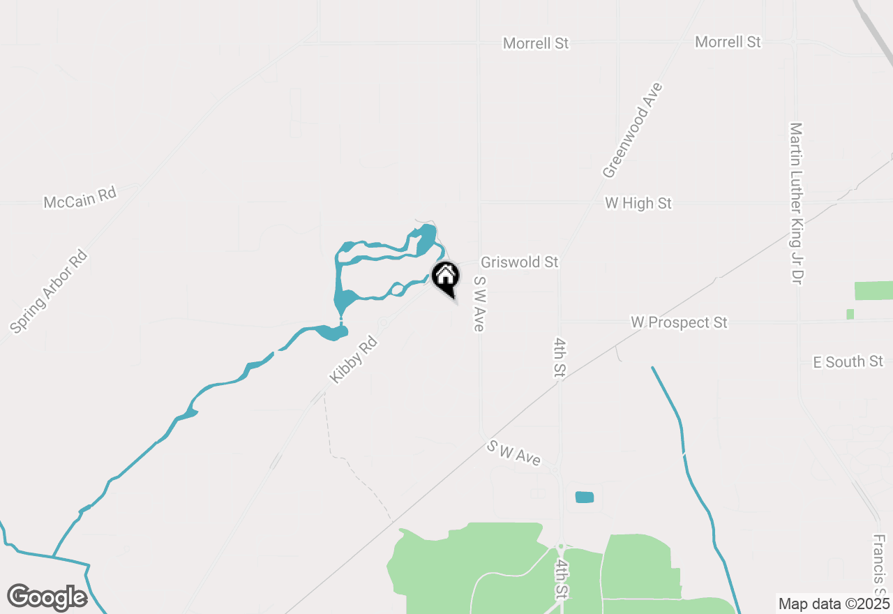 Map of 902 Oakridge Drive, Jackson, MI 49203