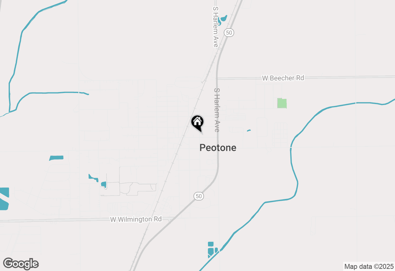 Map of 321 E Main Street, Peotone, IL 60468