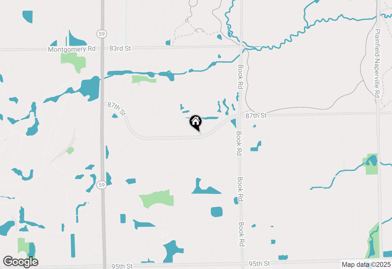 Map of 2203 Fox Boro Lane, Naperville, IL 60564