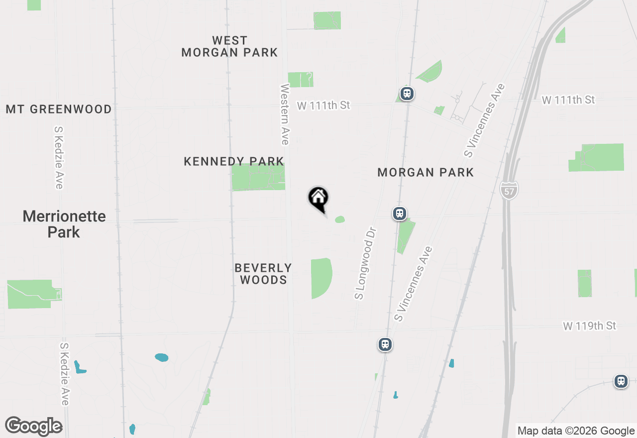 Map of 2258 W 115th Street, Chicago, IL 60643