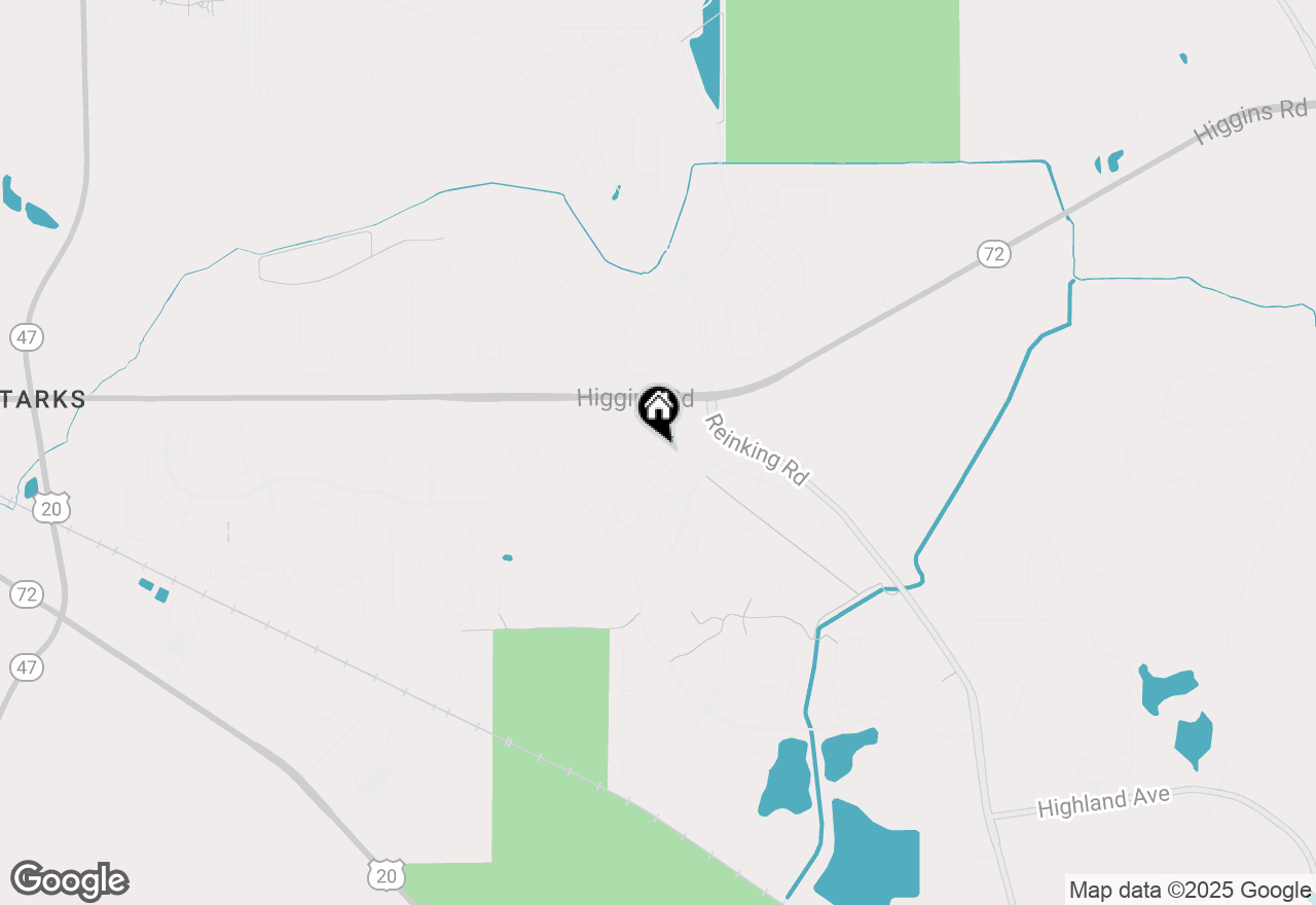 Map of 902 Clover Lane, Pingree Grove, IL 60140