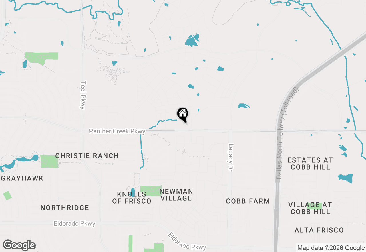 Map of 3887 Lacefield Drive, Frisco, TX 75035