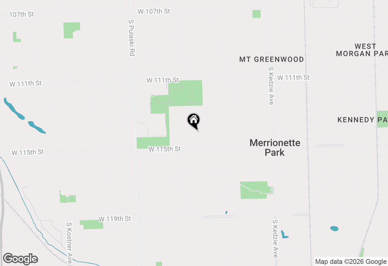 Map of 11404 S Millard Avenue, Chicago, IL 60655