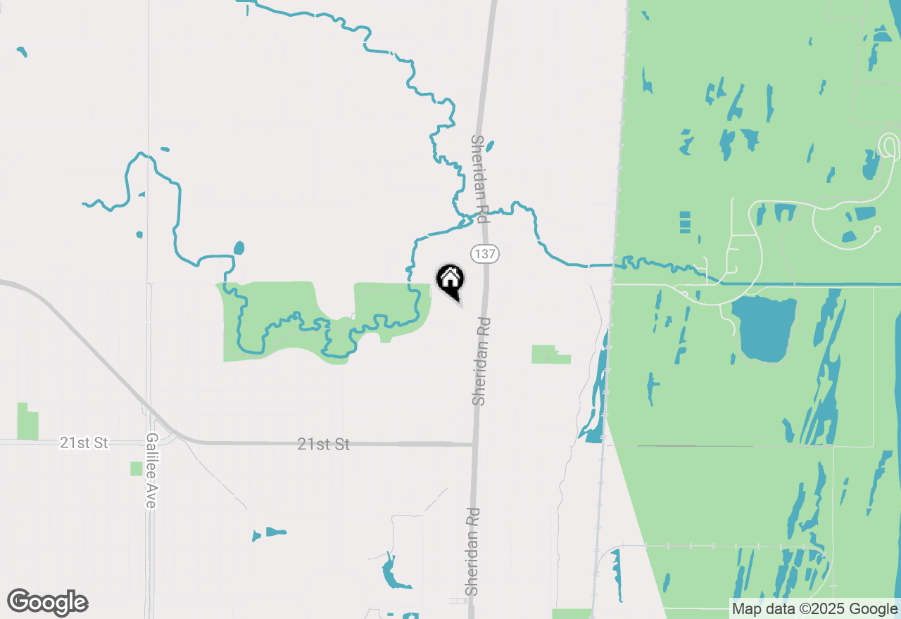 Map of 10067 W Logan Court, Zion, IL 60099