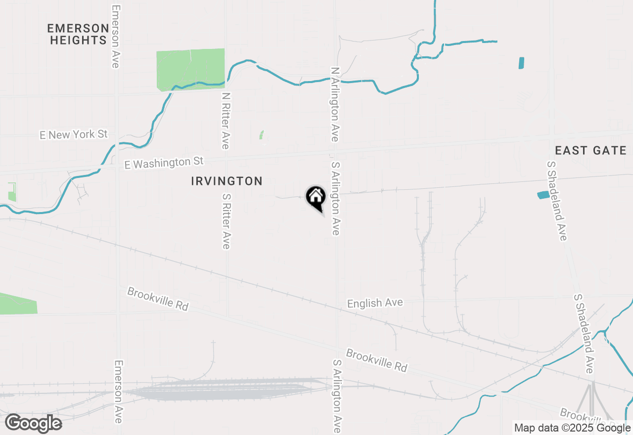 Map of 5905 Dewey Avenue, Indianapolis, IN 46219