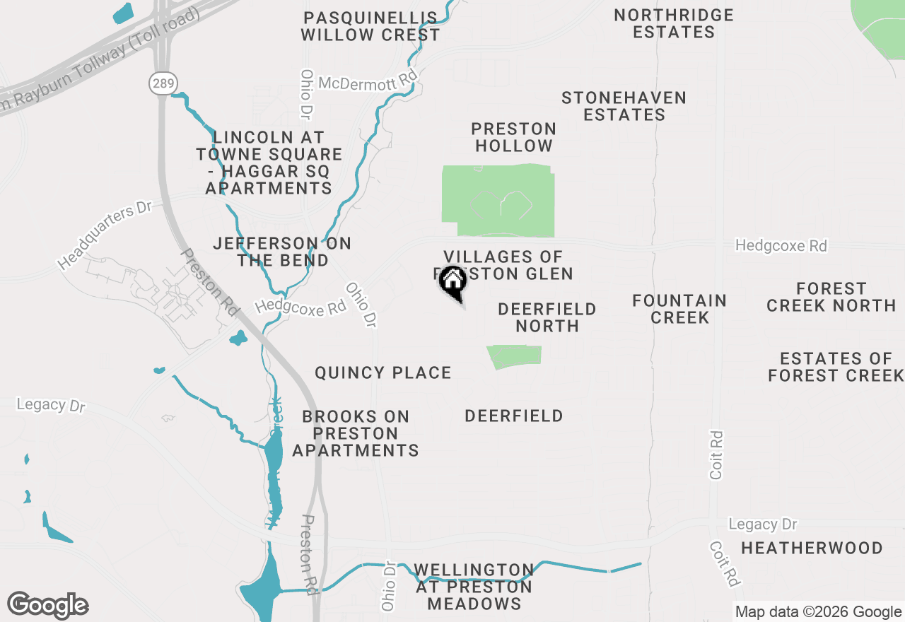 Map of 4609 Pine Brook Drive, Plano, TX 75024