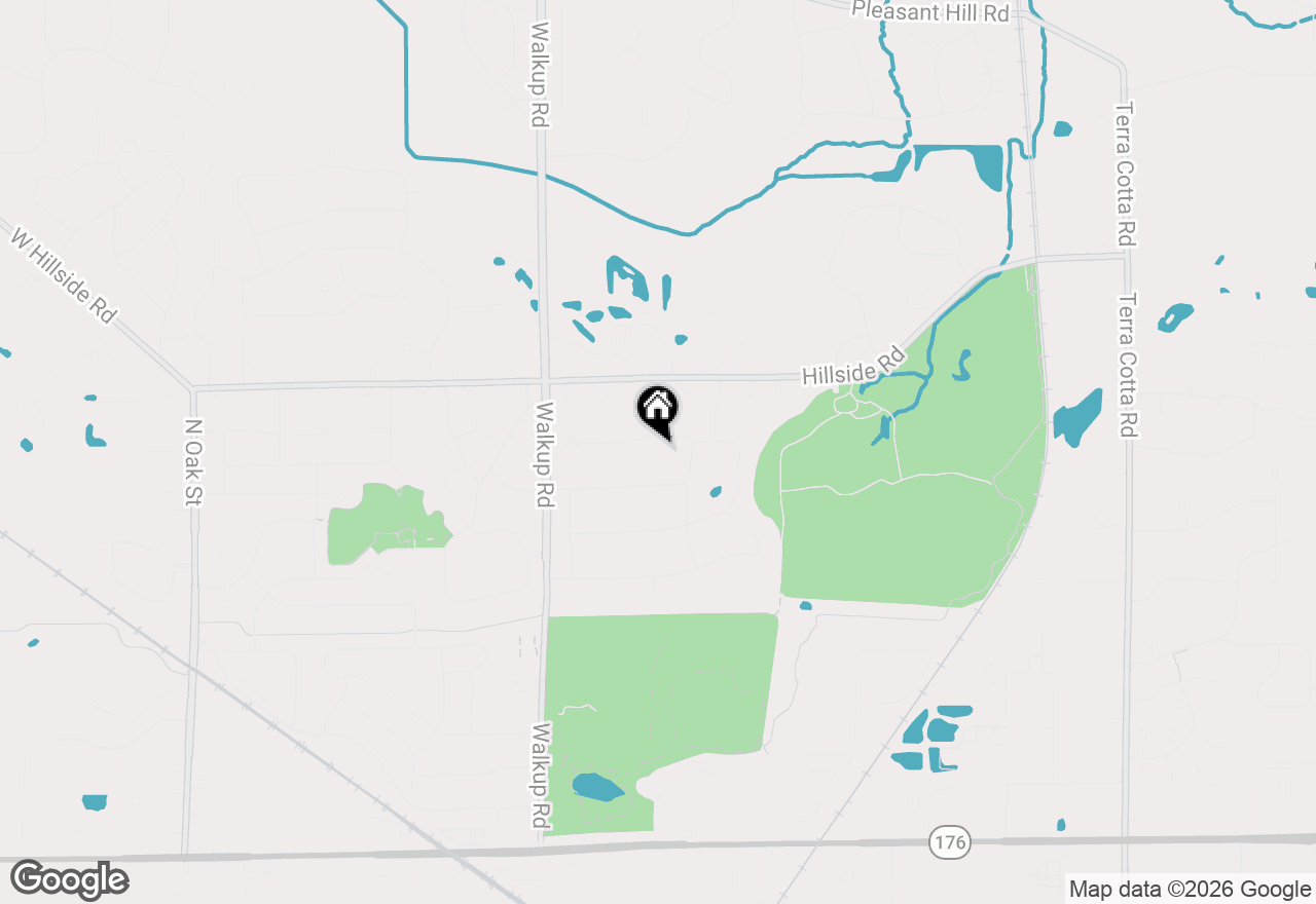 Map of 720 Saddle Ridge, Crystal Lake, IL 60012