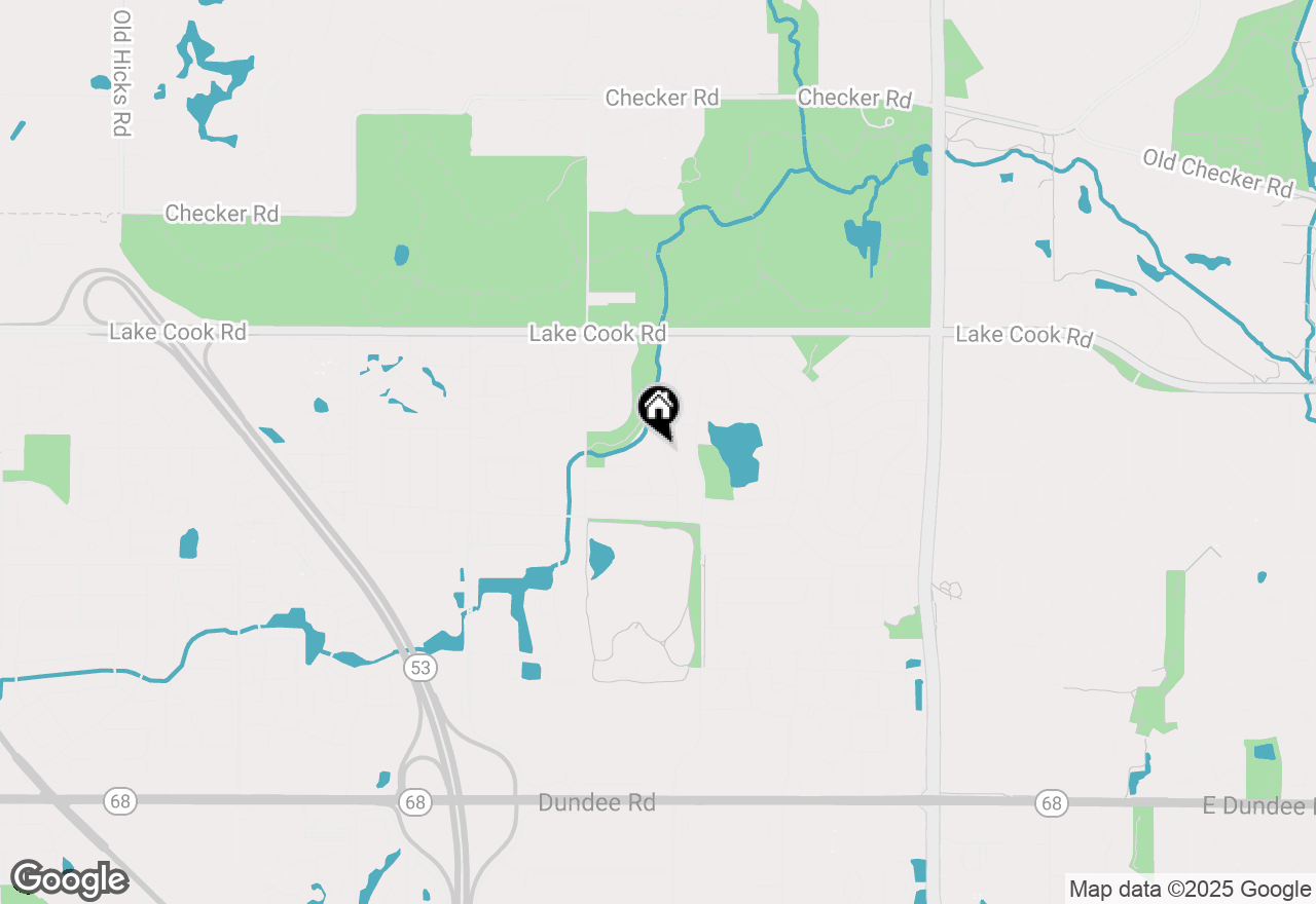 Map of 4040 N Harvard Avenue, Arlington Heights, IL 60004