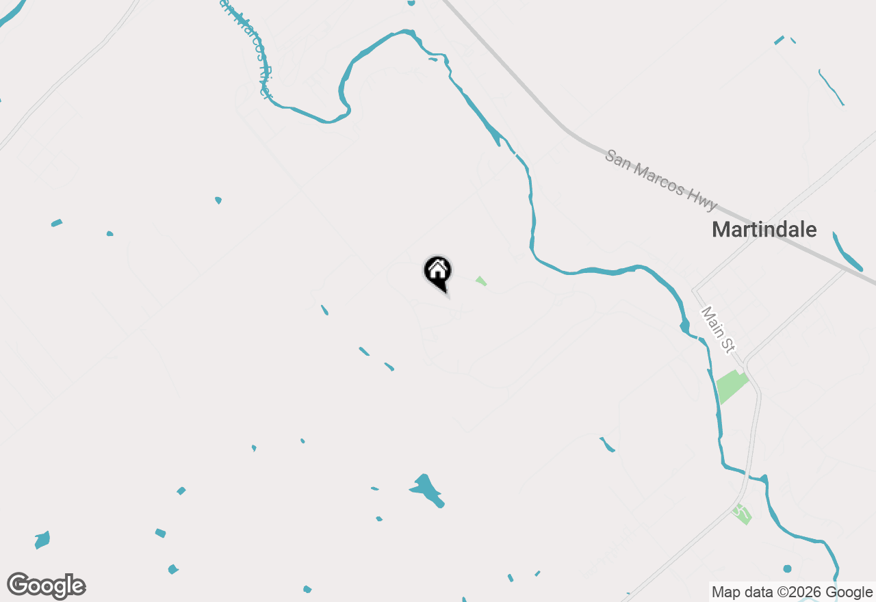 Map of 108 Lakeside Cv, Martindale, TX 78655