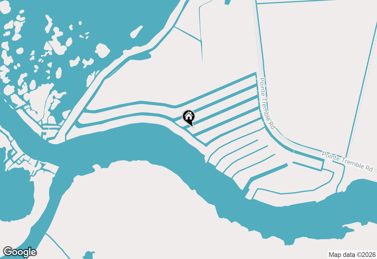 Map of 7292 Bluebill Street, Clay, MI 48001