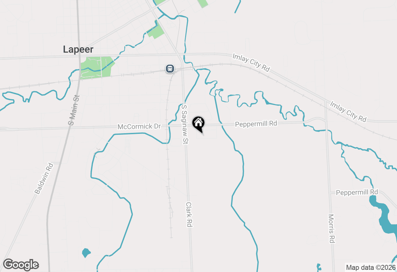 Map of 761 Peppermill Circle, Lapeer, MI 48446