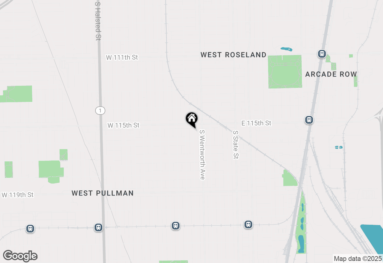 Map of 11522 S Yale Avenue, Chicago, IL 60628