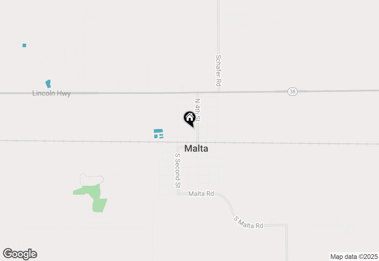 Map of 207 N 3rd Street, Malta, IL 60150