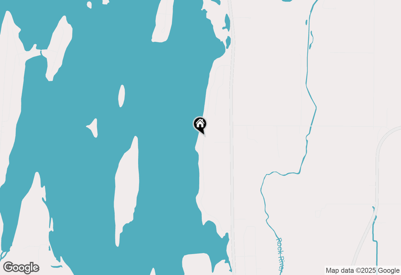 Map of N4869 Lake Dr, Hustisford, WI 53034