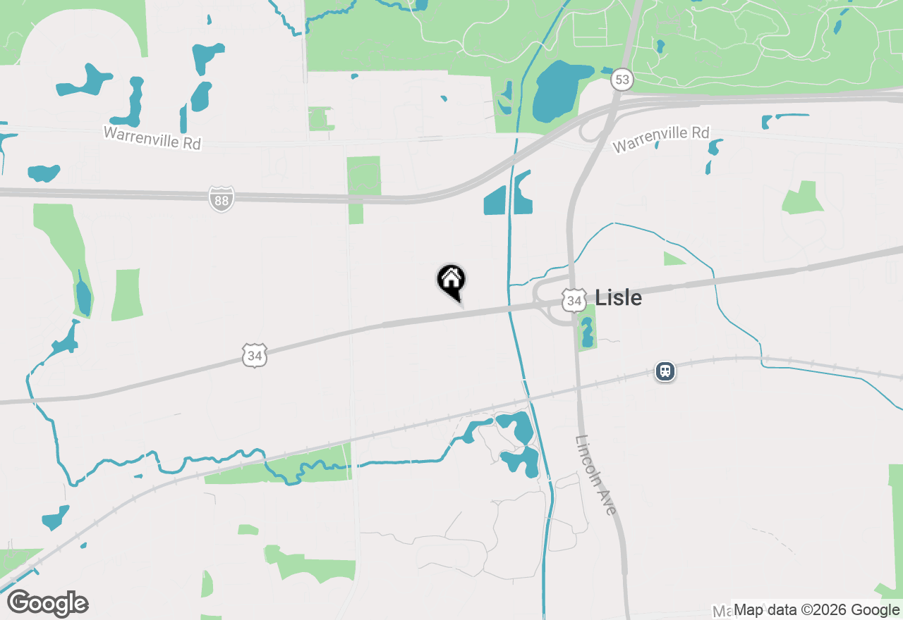 Map of 1700 Ogden Avenue, Lisle, IL 60532