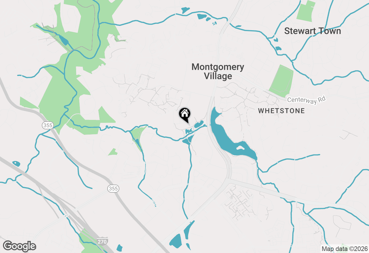 Map of 10118 Little Pond Place #5, Montgomery Village, MD 20886