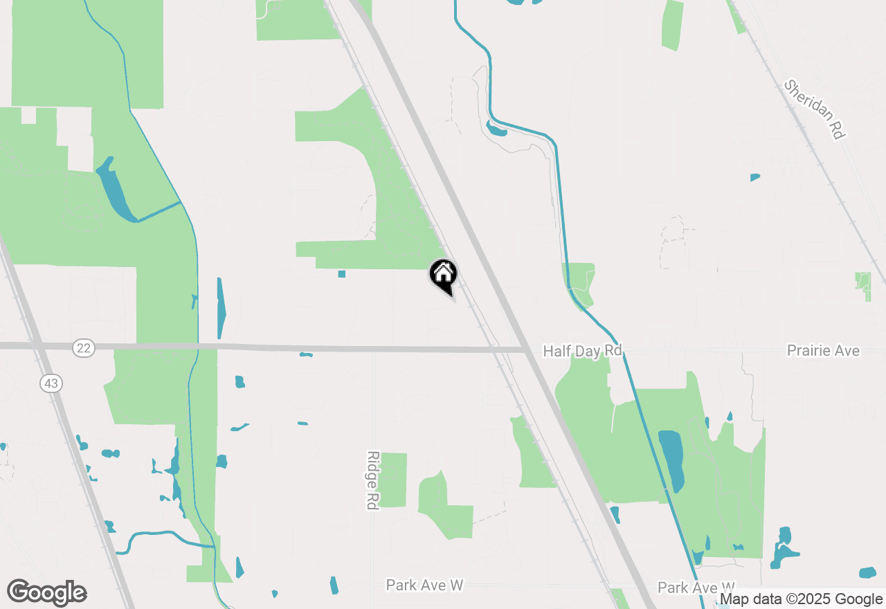 Map of 2700 Point Lane, Highland Park, IL 60035