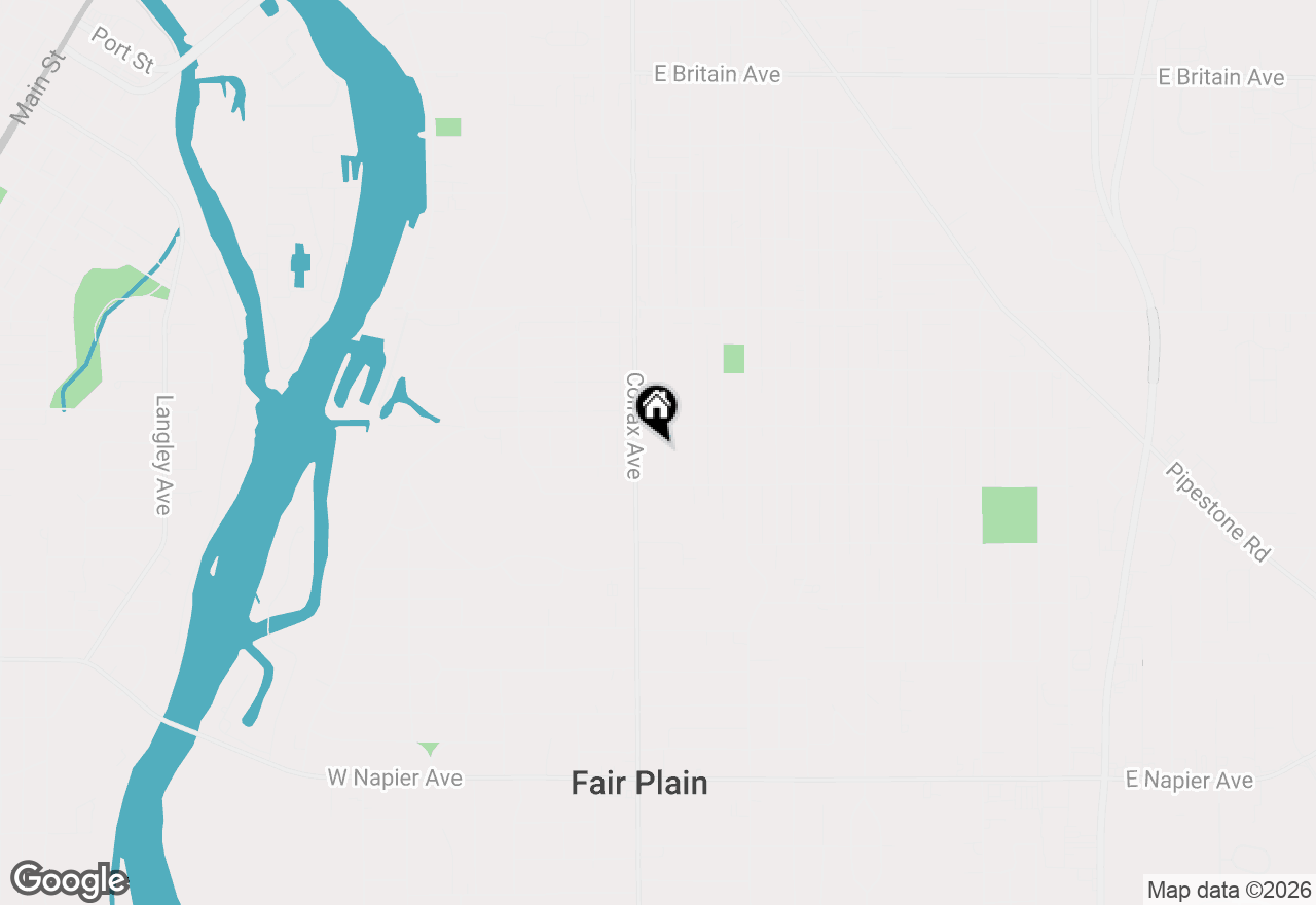 Map of 1148 Lavette Avenue, Benton Harbor, MI 49022