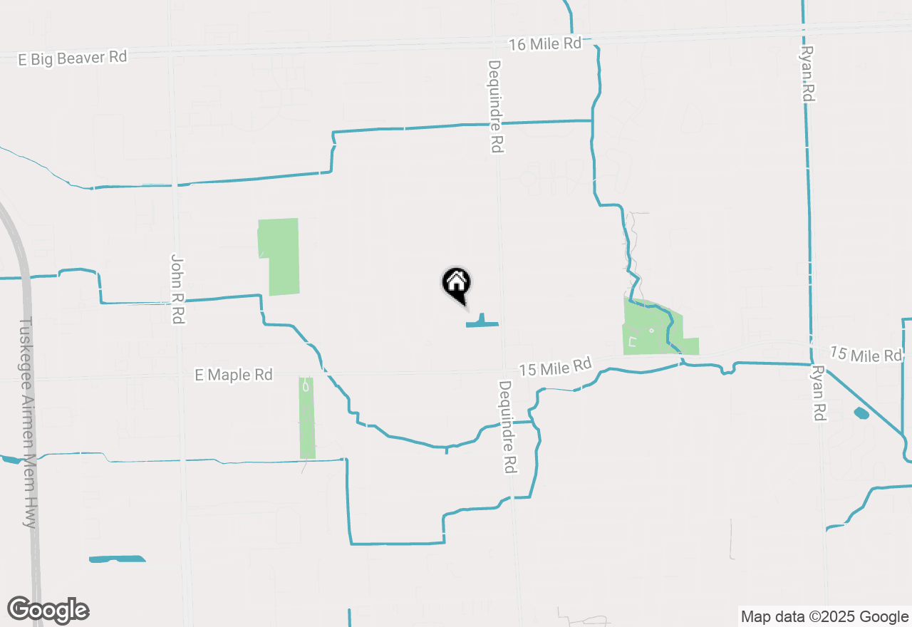 Map of 2845 Sherbourne Drive, Troy, MI 48083
