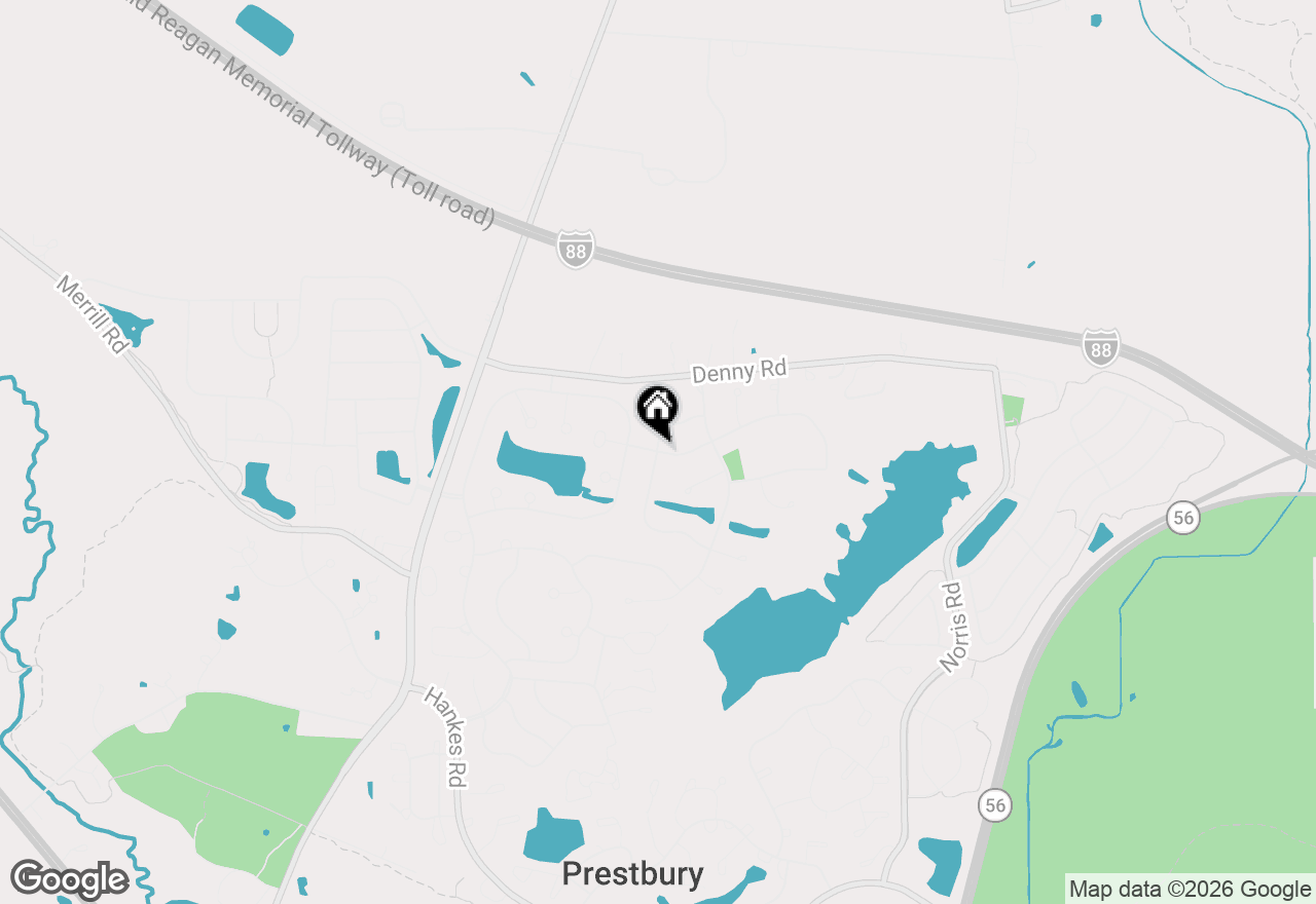 Map of 899 Edgewood Drive, Sugar Grove, IL 60554