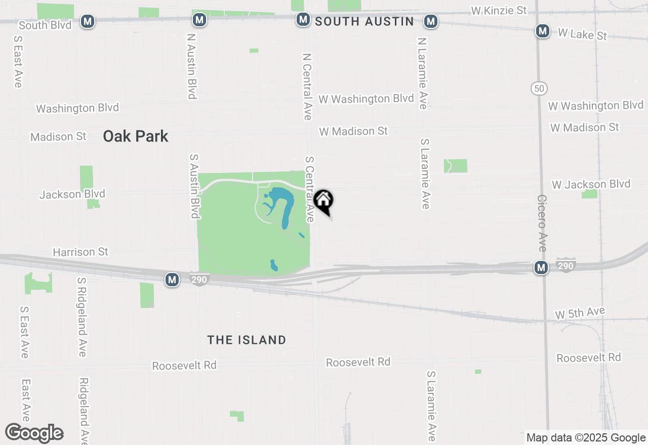 Map of 5551 W Van Buren Street, Chicago, IL 60644