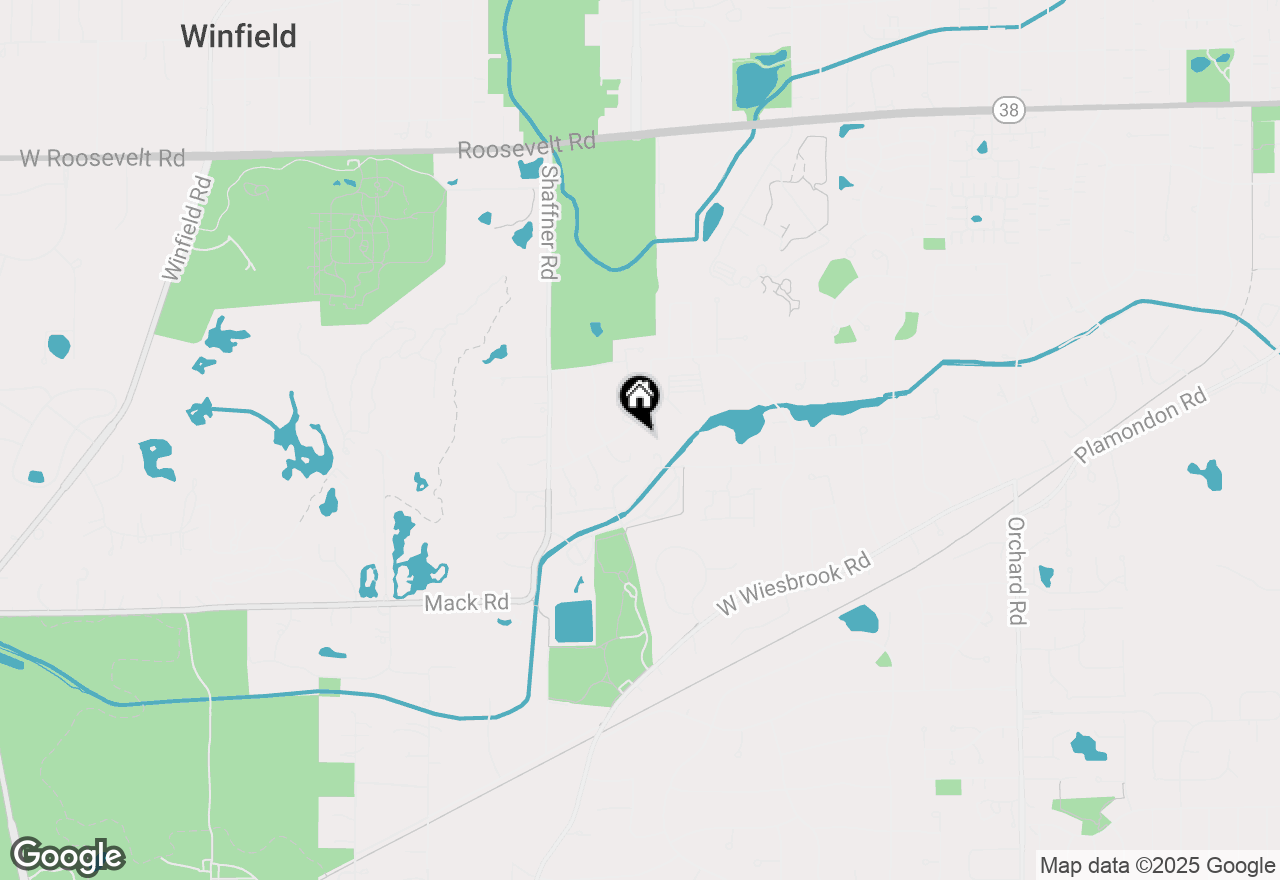 Map of 1521 S County Farm Road #2-2, Wheaton, IL 60189