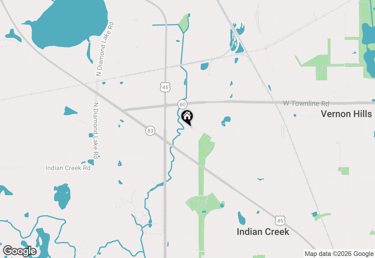 Map of 512 Yosemite Way, Mundelein, IL 60060