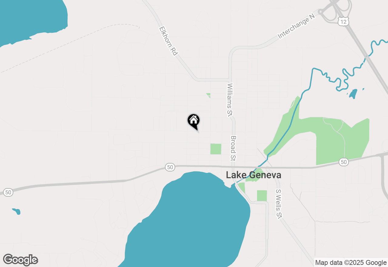 Map of 1116 Dodge St, Lake Geneva, WI 53147