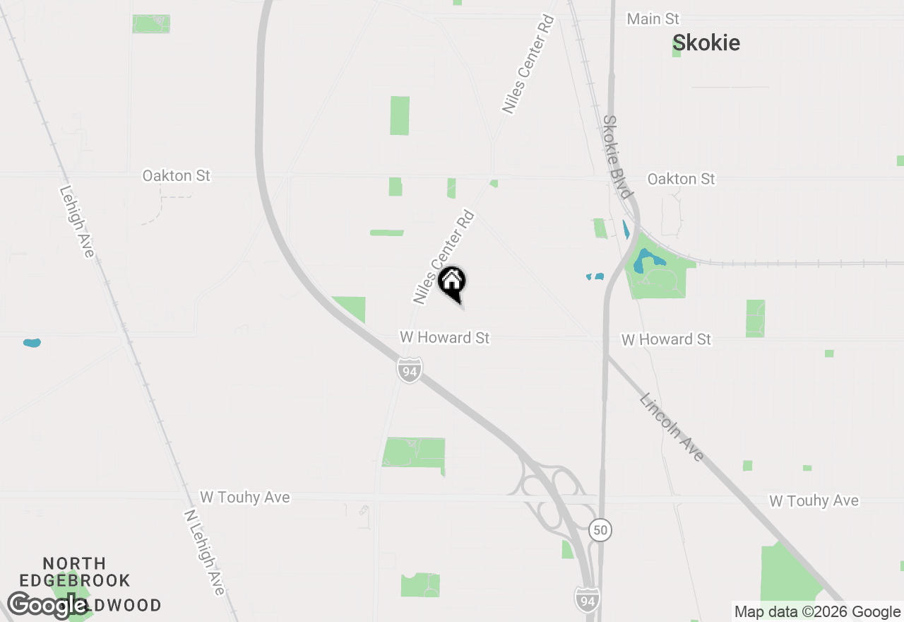 Map of 7639 Laramie Avenue, Skokie, IL 60077