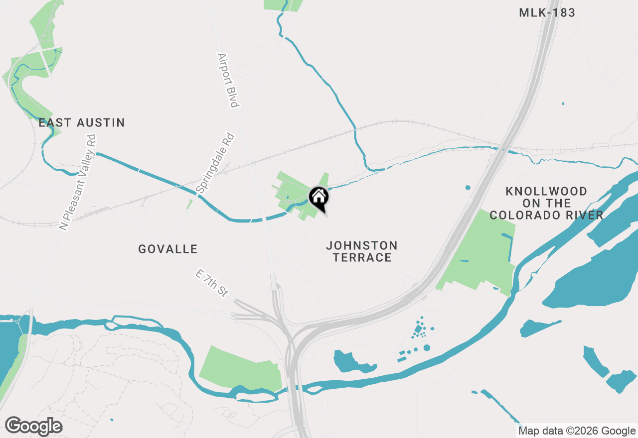 Map of 1106 Walton Ln #A, Austin, TX 78721