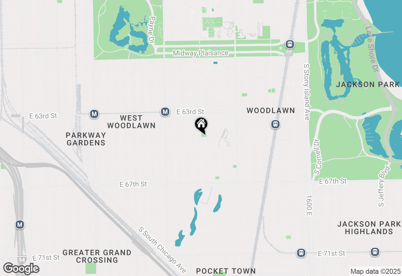 Map of 6400 S Ellis Avenue, Chicago, IL 60637