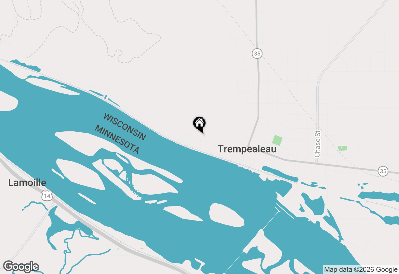 Map of 24812 2nd St, Trempealeau, WI 54661