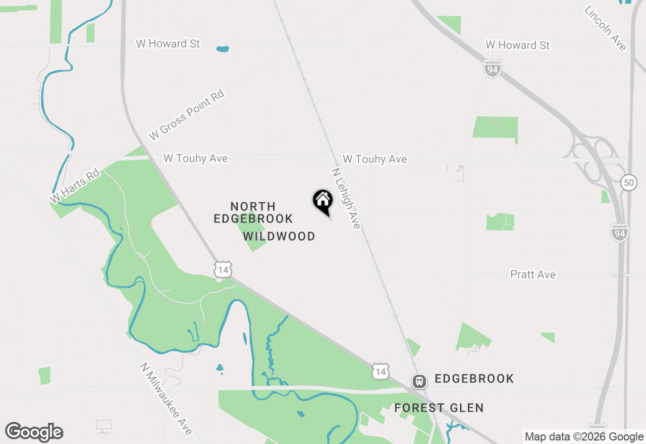 Map of 6964 N Tonty Avenue, Chicago, IL 60646