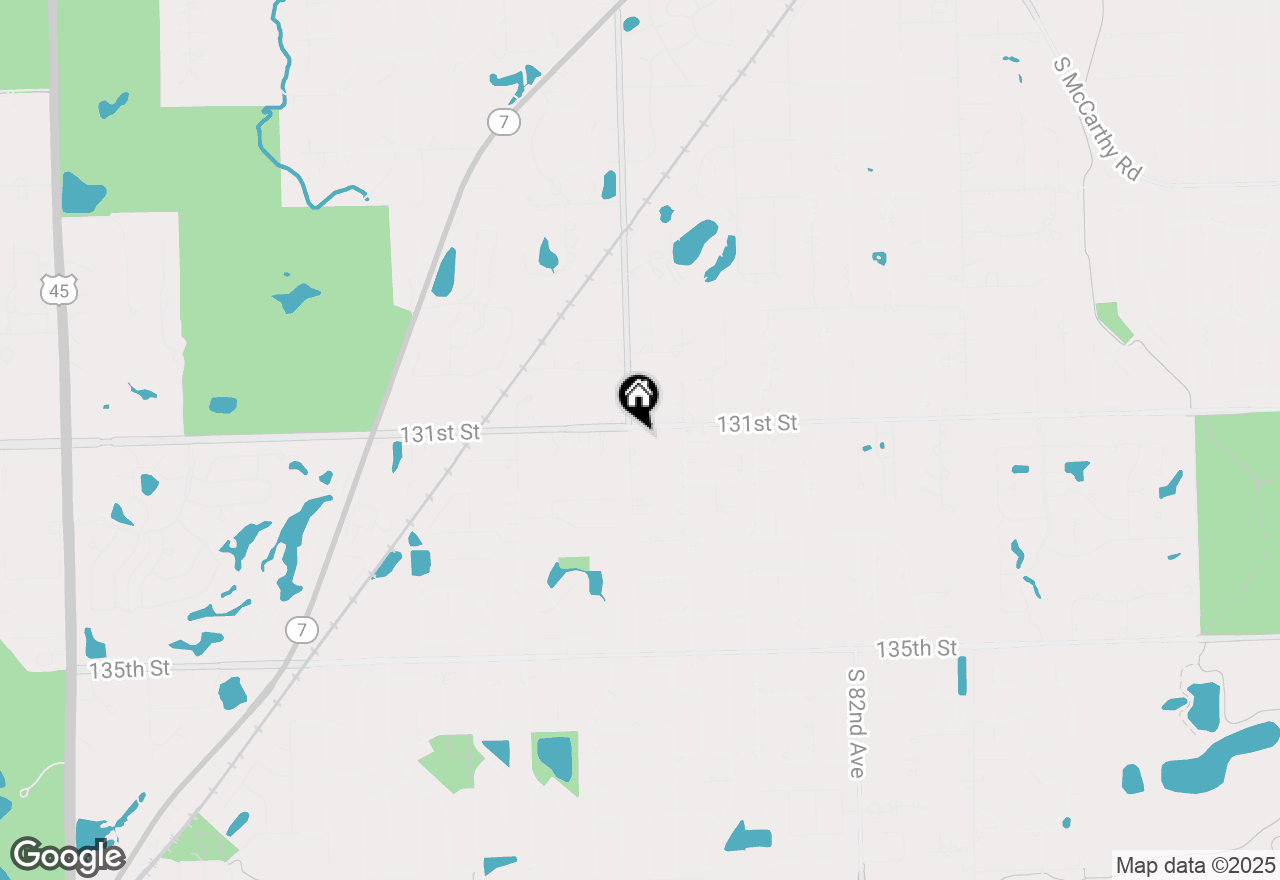 Map of 13101 S 86th Avenue, Palos Park, IL 60464